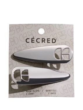 AUTHENTIC Rare Beyonce CECRED Creaseless Hair Clips / Silver / New Sealed 2026